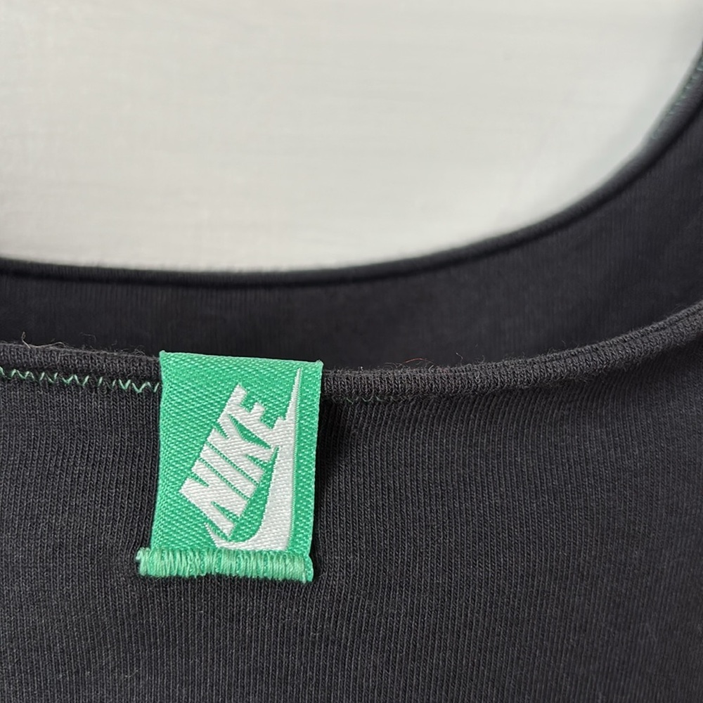 Nike Black Bodysuit with Teal Logo - Picture 6 of 11